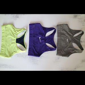 3 Nike Sports Bras